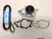 Water Pump & Serpentine Belt for Jeep Grand Cherokee 2.7D 2001-2004 CHA/WJ/022A 