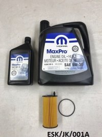 Engine Small Service KIT for Jeep Wrangler JK 2.8CRD 2007-2017 ESK/JK/001A 5W30 