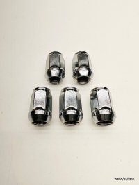 5 x Wheel Lug Nut Chrome for Dodge RAM 1500 2500 3500 2012-2023 WBHA/DS/004A 