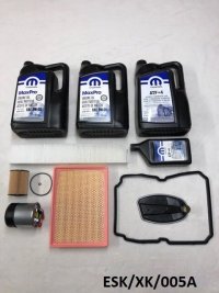 Large Service KIT for Jeep Commander XK 3.0CRD 2006-2010 ESK/XK/005A 5W30 