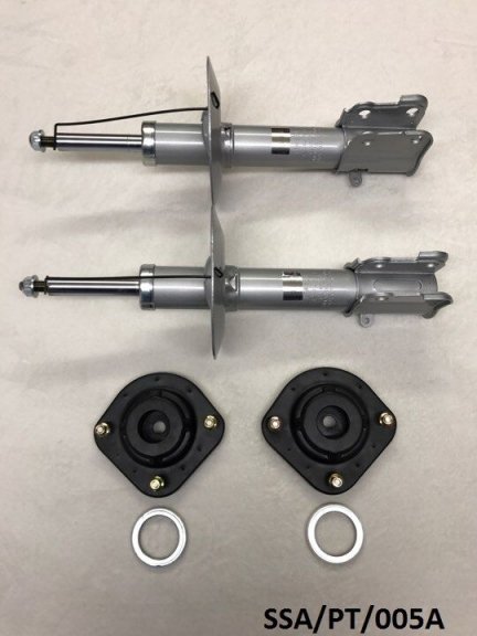 2 x Front Shock Absorber & Mounts for Chrysler PT Cruiser 2001-2010 SSA/PT/005A