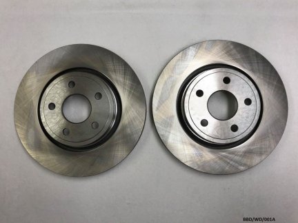 2 x Front Brake Disc for Dodge Durango WD 2011-2018 BBD/WD/001A 330MM