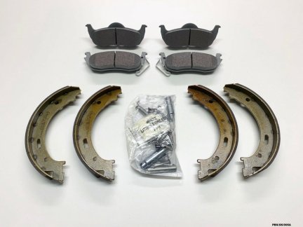 Parking Shoes, Brake Pads & Fitting KIT for Jeep Commander 2006-2010 PBS/XK/005A