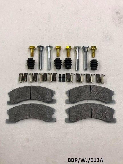 Front Brake Pads & Fitting KIT for Jeep Grand Cherokee WJ 1999-2004 BBP/WJ/013A