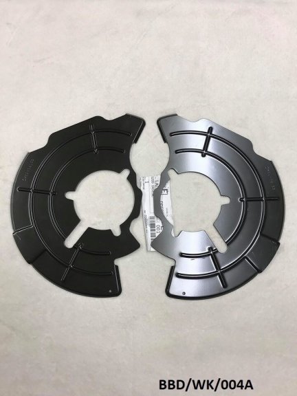 2x Front Brake Disc Dust Shield for Jeep Grand Cherokee WK 2005-2010 BBD/WK/004A