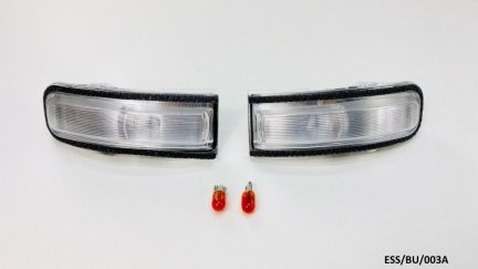 2 x Outside Mirror Indicator Lamp for Jeep Renegade 2015-2020 ESS/BU/003A
