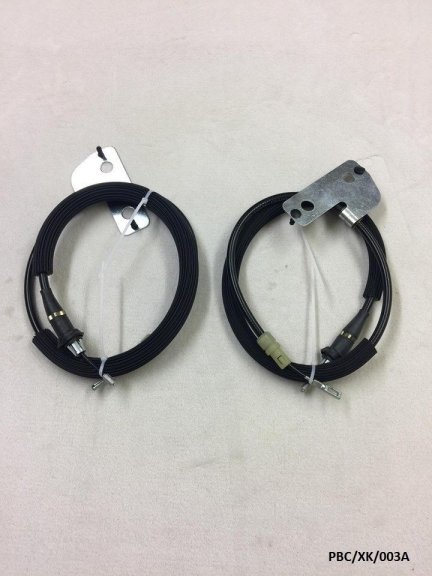 2 x Parking Brake Cable Rear for Jeep Commander XK 2006-2010 PBC/XK/003A