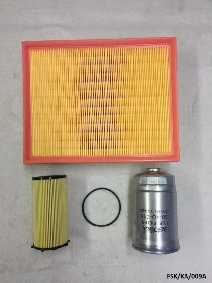 Oil, Fuel Filter & Air Filter for Dodge Nitro KA 2.8CRD 2007-2011 FSK/KA/009A