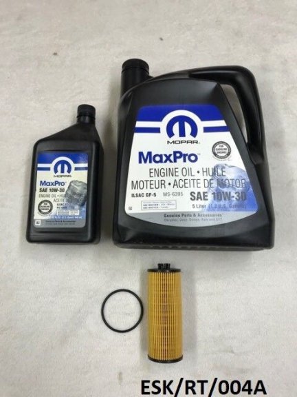 Engine Small Service KIT for Chrysler Voyager 3.6L 2011-2013 ESK/RT/004A 10W30
