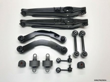 Rear Suspension Repair KIT 12 PIECES for Dodge Caliber PM 2007-2012 SSRK/PM/005A