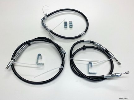 3 x Parking Brake Cable SET for Jeep Grand Cherokee WJ 1999-2004 PBC/WJ/001A