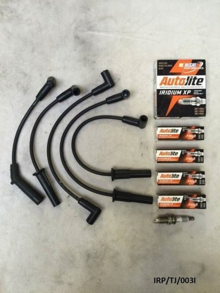 Ignition Repair KIT IRIDIUM for Jeep Wrangler YJ & TJ 2.5L 1991-2000 IRP/TJ/003I