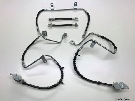 Front & Rear Brake Hoses SET for Jeep Grand Cherokee WJ 28.04.03-2004 BBH/wj/013