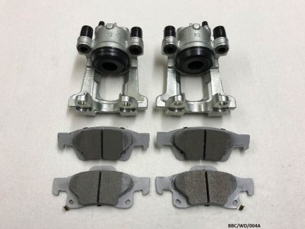 2 x Rear Brake Caliper & brake Pads for Dodge Durango 2011-2019 BBC/WD/004A 18
