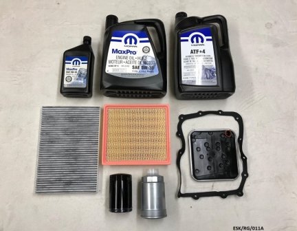 Large Service KIT for Chrysler Voyager 2.5CRD & 2.8CRD 2005-2007 ESK/RG/011A