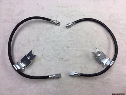 2 x Front Brake Hoses for Chrysler 300C 2005-2014 RWD SRT8 BBH/300C/003A
