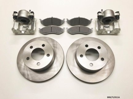 Front Brakes Repair KIT CERAMIC PADS for Jeep Wrangler TJ 1999-2006 BRK/TJ/011A