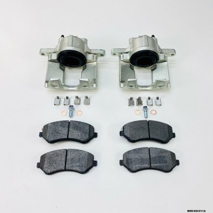 2 x Front Brake Caliper & brake Pads for Jeep Liberty KK 2008-2012 BRK/KK/011A
