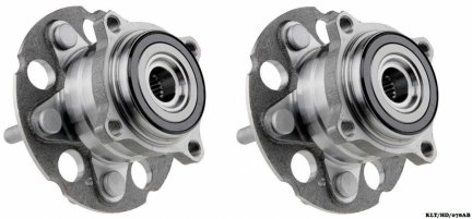 2 x Rear Wheel Bearing & Hub Assembly For ACURA RDX 2012-2015 KLT/HD/078AB