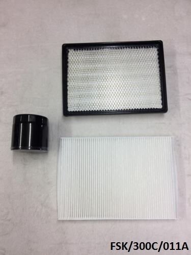 Oil Filter, Air filter & Cabin filter for Chrysler 300C 2008-2010 FSK/300C/011A
