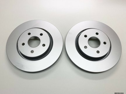 2 x Front Brake Disc for Jeep Grand Cherokee WK2 2011-2018 BBD/WK2/002A 350MM