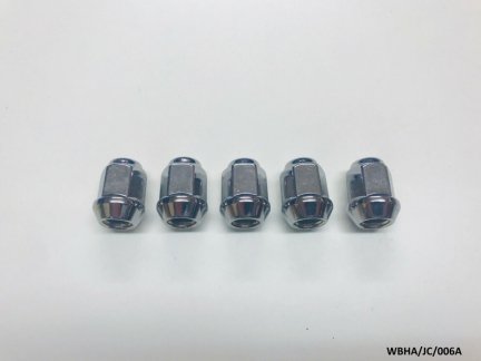 5 x Chrome Wheel Nut for Dodge Journey / Fremont 2009-2013 WBHA/JC/006A