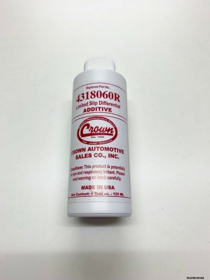 Axle Additive for Jeep Grand Cherokee ZJ & WJ 1993-2004  FLU/WJ/010A