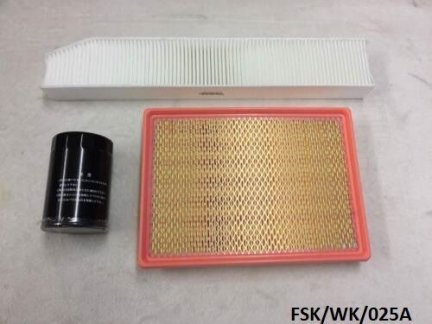 Air , Oil & Cabin Filter for Jeep Grand Cherokee WK 3.7L 2005-2008  FSK/WK/025A