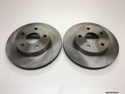 2 x Front Brake Disc for Jeep Grand Cherokee WJ 1999-2004 BBD/WJ/001A