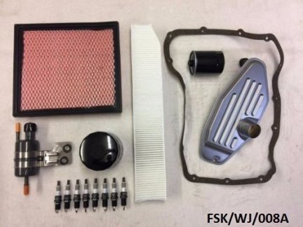 Small IRIDIUM Service KIT for Jeep Grand Cherokee 4.7L HO 2002-2004  FSK/WJ/008A