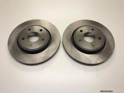2 x Front Brake Disc for Jeep Commander XK 2006-2010 BBD/XK/002A