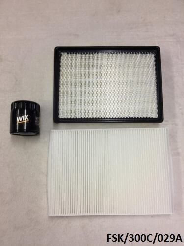 Oil , Air Filter & Cabin filter for Chrysler 300C 2.7L 2008-2010 FSK/300C/029A