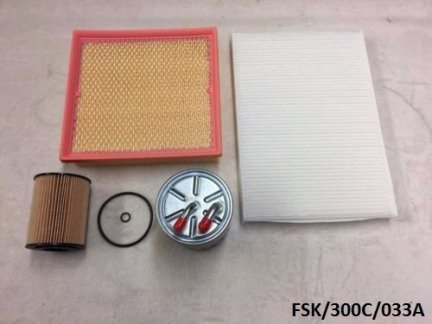 Filters Service KIT for Chrysler 300C 3.0CRD 2005-2010  FSK/300C/033A