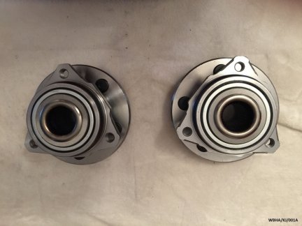 2 x Front Wheel Bearing & Hub Assembly for Jeep Cherokee 2002-2005 WBHA/KJ/001A