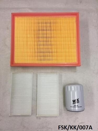 Oil , Air & 2 x Cabin Filter for Jeep Liberty KK 3.7L 2009-2012  FSK/KK/007A