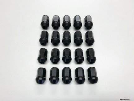20 x Black Wheel Nut for Dodge Nitro KA 2007-2011 WBHA/KA/013A