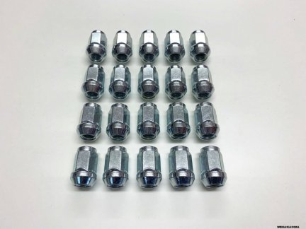 20 x Chrome Wheel Nut for Dodge Nitro KA 2007-2011 WBHA/KA/008A