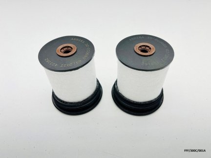 2 x Fuel Filter  for Chrysler Chrysler 300C 3.0CRD 2011-2017 FFF/300C/001A