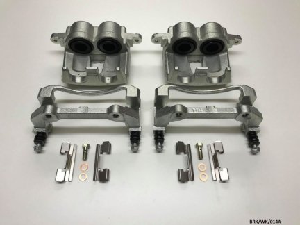 2x Front Brake Caliper Complete for Jeep Grand Cherokee WK 2005-2010 BRK/WK/014A