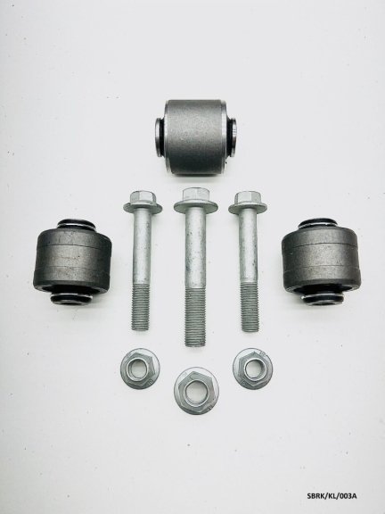 3 x Rear Knuckle Bush Kit & Bolts for Jeep Cherokee kl 2014-2023 SBRK/KL/003A