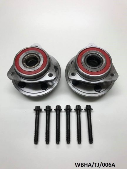 2 x Front Wheel Bearing & Hub Assembly for Jeep Wrangler 1990-1999 WBHA/TJ/006A