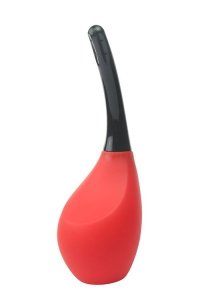 Anal/hig-Irygator-MENZSTUFF 310 ML ANAL DOUCHE RED/BLACK