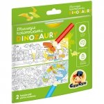 CzuCzu Dłuuugie kolorowanki Dinozaury