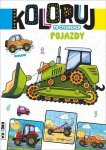 Koloruj po cyferkach Pojazdy