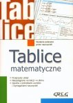 Tablice matematyczne. Wydawnictwo GREG