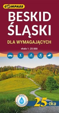 Beskid Śląski dla wymagających mapa laminowana 