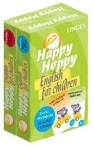 Happy Hoppy. Zestaw fiszek dla dzieci do nauki angielskiego. Kolory i liczby. Cechy i relacje