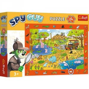 Puzzle obserwacyjne Spy Guy Safari 24