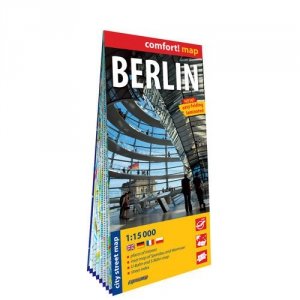 Berlin laminowany plan miasta 1:15 000