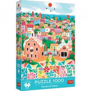 Puzzle 1000 Premium Plus Quality The Art of Colour: Barcelona, Hiszpania